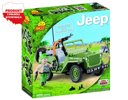 Cobi Jeep Willys Mb Z Karabinem Klocki Dla Dzieci Sklep Internetowy Al To