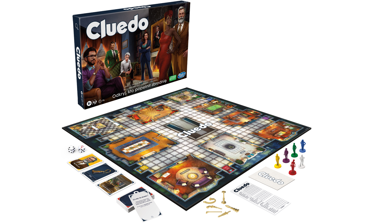 Hasbro Cluedo Classic Refresh Gry Planszowe I Logiczne Sklep