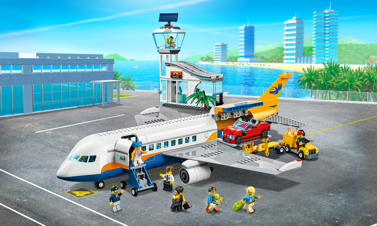 LEGO City 60262 Samolot pasażerski Klocki LEGO Sklep internetowy