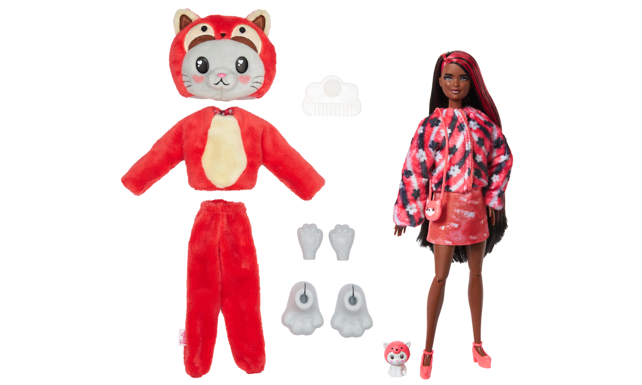 Barbie Cutie Reveal Lalka Kotek Panda Seria Kostiumy Zwierz T Lalki I