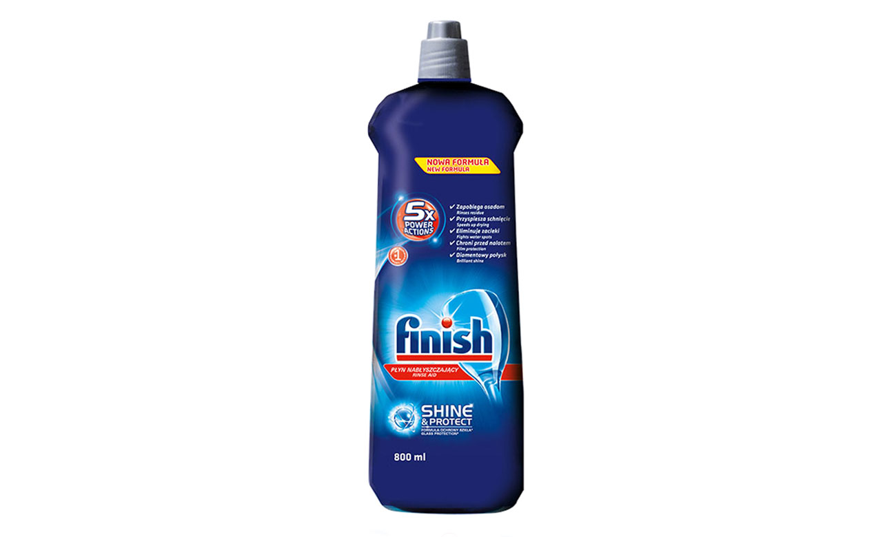 Finish Płyn nabłyszczający Shine&Protect 800 ml regularny