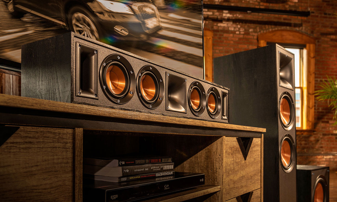 Kolumna centrala Klipsch R-34-C czarne