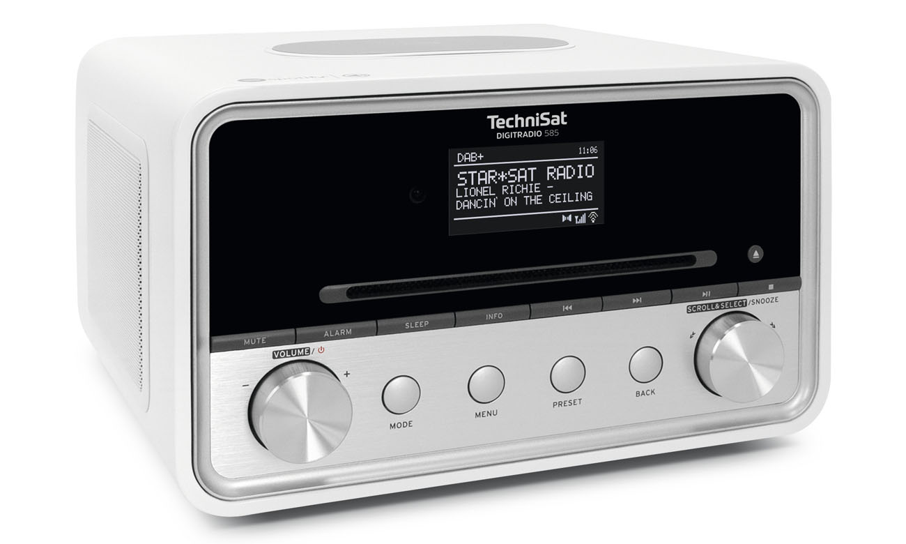 Radio TechniSat DIGITRADIO 585 białe