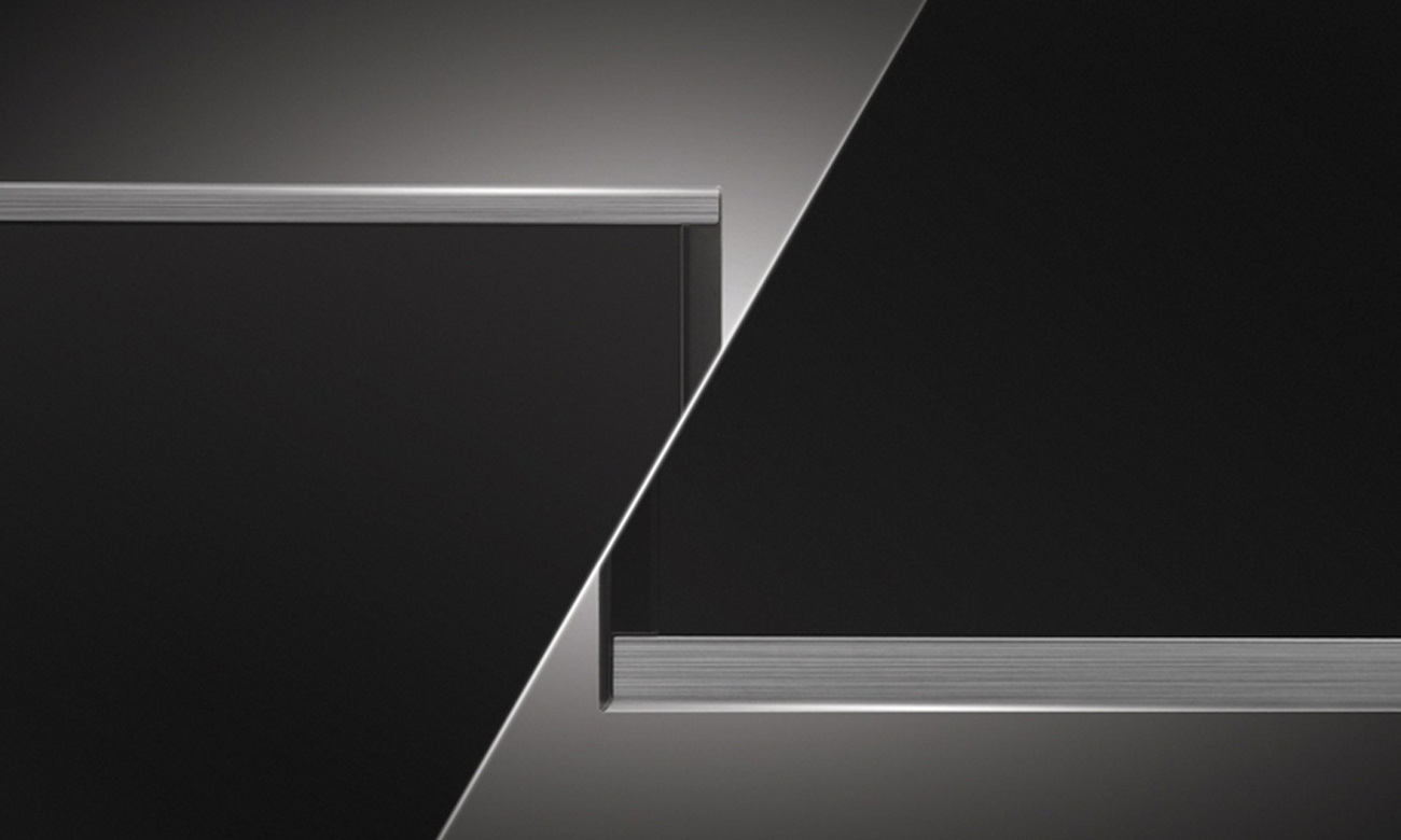 Koncepcja wzornicza Dual Metal w telewizorze LG