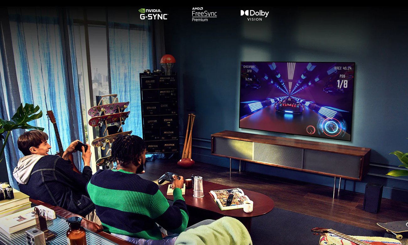 Telewizor OLED55C21LA z technologiami dla graczy