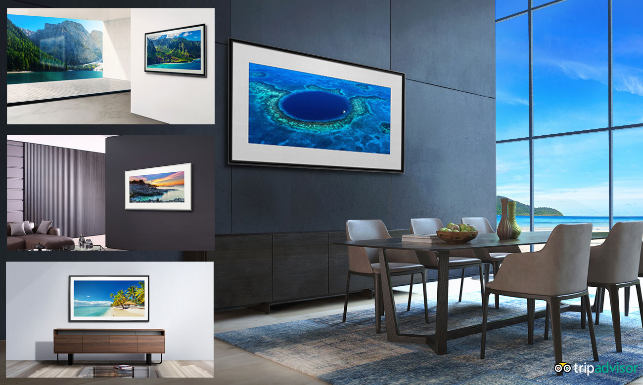 Tryb galeri w telewizorze OLED LG OLED55E8