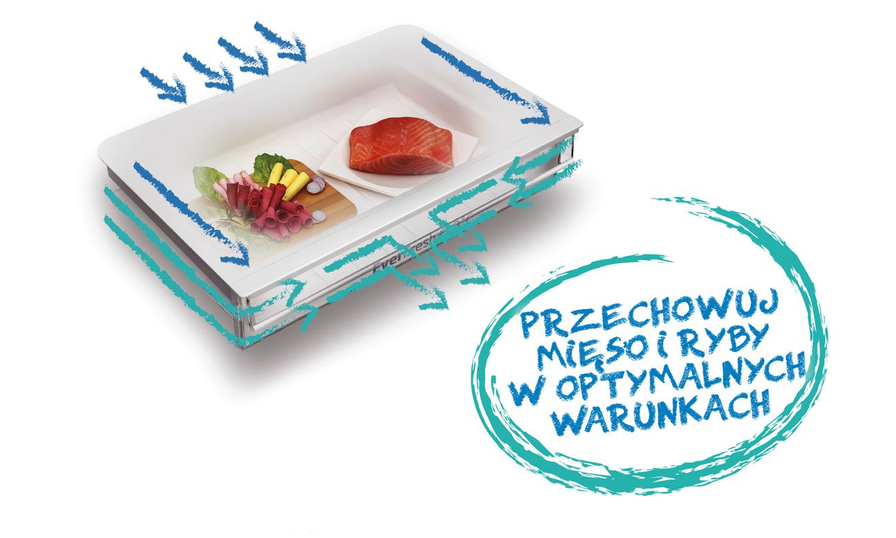 Duża pojemność w zamrażarce Beko FSE1072