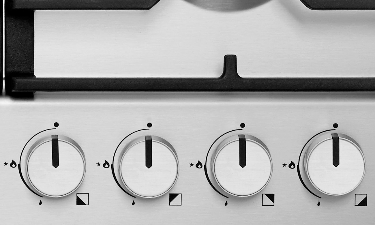 Amica PG6511XR inox pokrętła