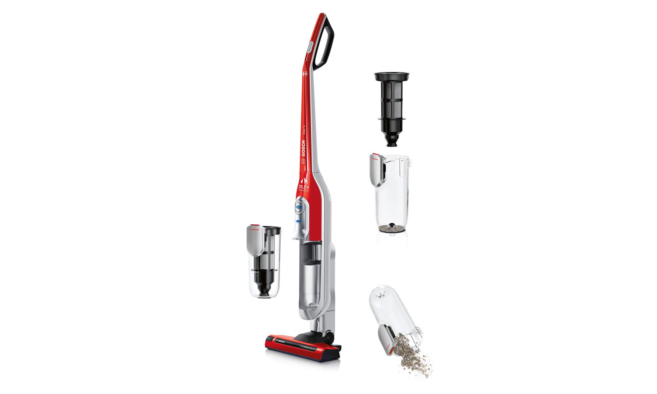 System EasyClean oraz Sensor Bagless w odkurzaczu Bosch BCH6ZOOO