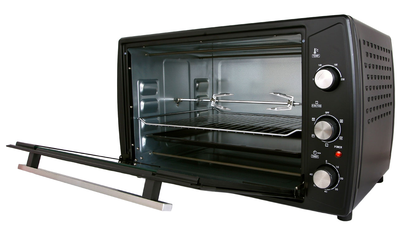 Wytrzymałe materiały w minipiekarniku Camry CR 6017