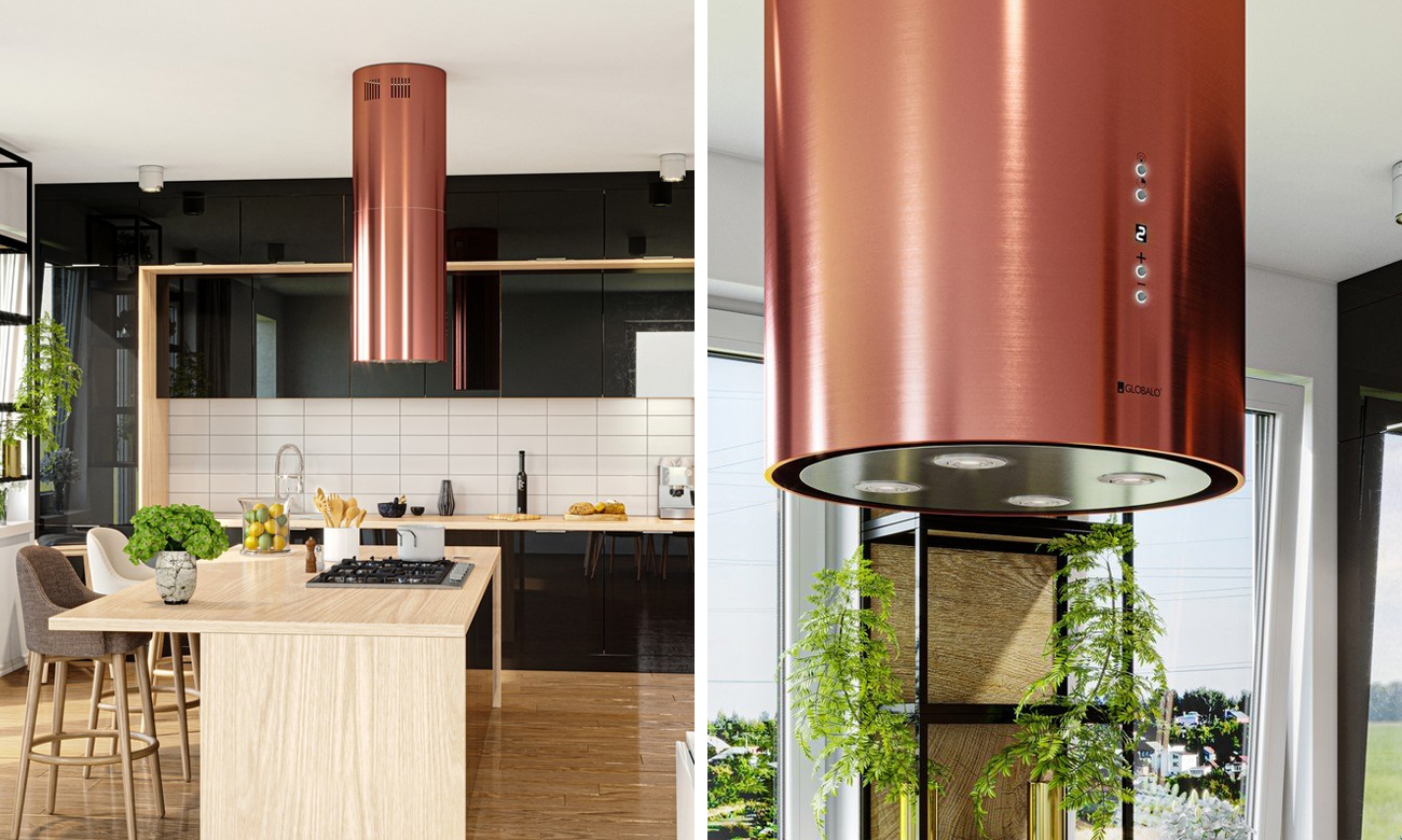 globalo cylindro isola 39.6 rose gold