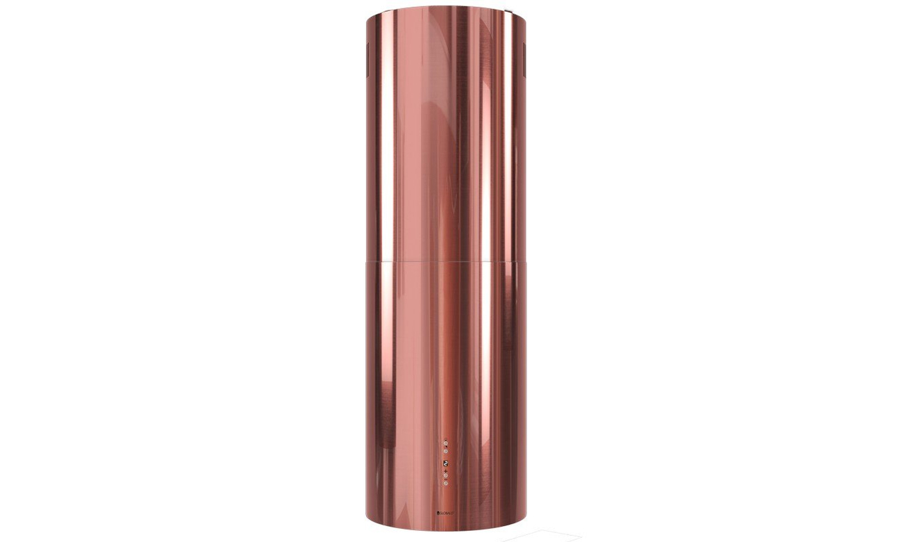 GLOBALO Okap wyspowy Cylindro Isola 39.6 Rose