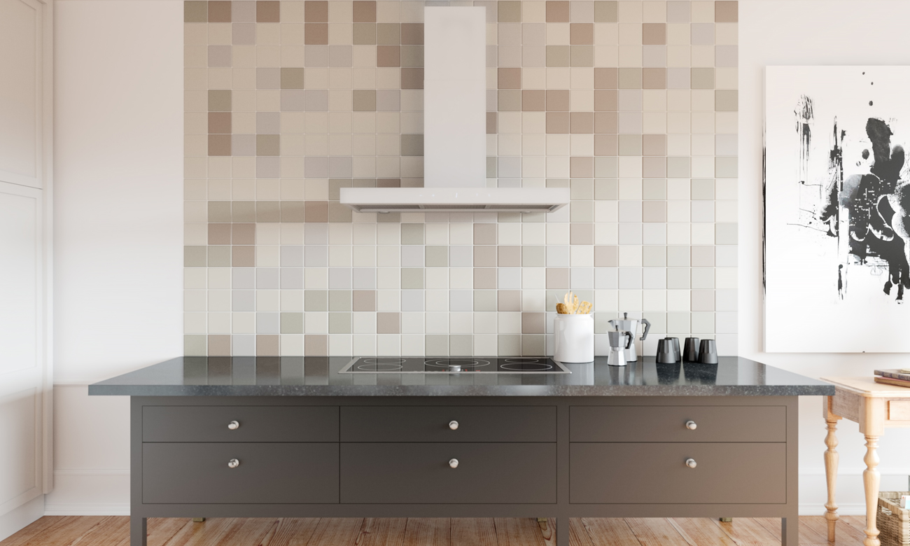 Okap kuchenny GLOBALO Nidaro 90.4 White