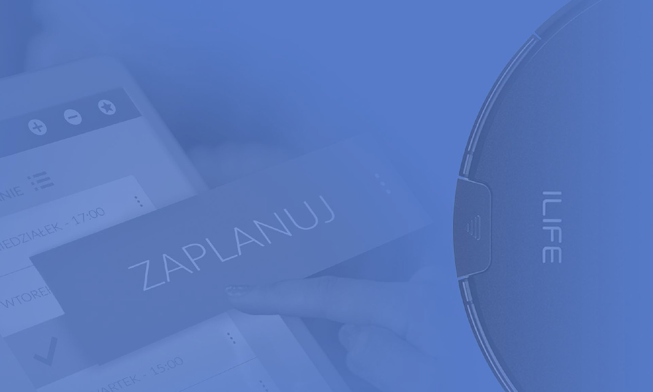 Ilife a7 planuje czyszczenie