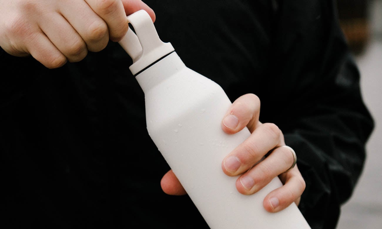 >Butelka do napojów MiiR Narrow Mouth Bottle 680ml Biała