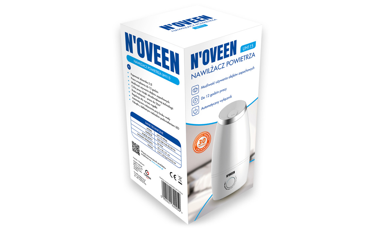 Nawilżacz powietrza N'oveen UH115