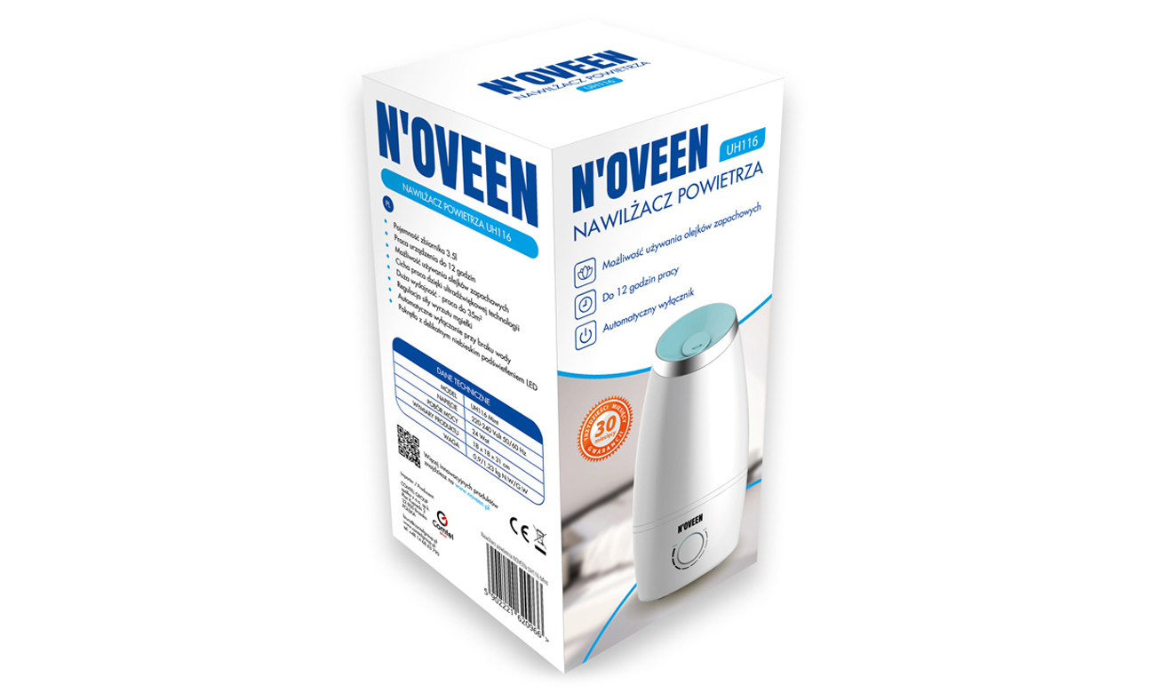 Nawilżacz powietrza N'oveen UH116