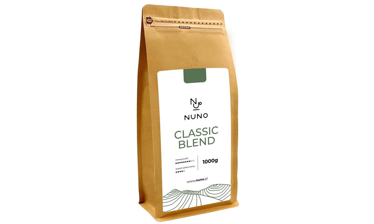 Kawa Nuno Classic Blend 1kg 70% Robusta 30% Arabica