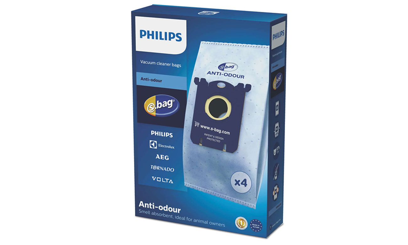 Worki do odkurzaczy s-bag Philips Anti-Odour FC8023/04