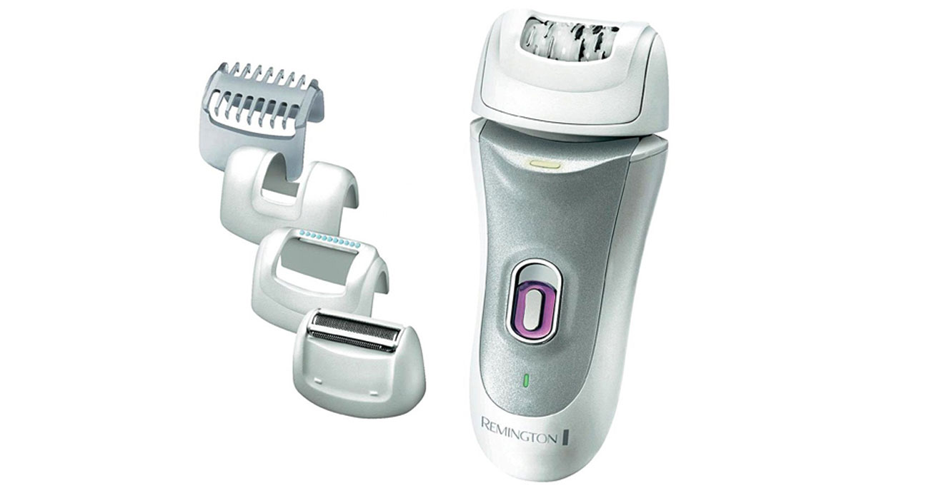 Depilator z wyniennymi głowicami Remington EP 7030