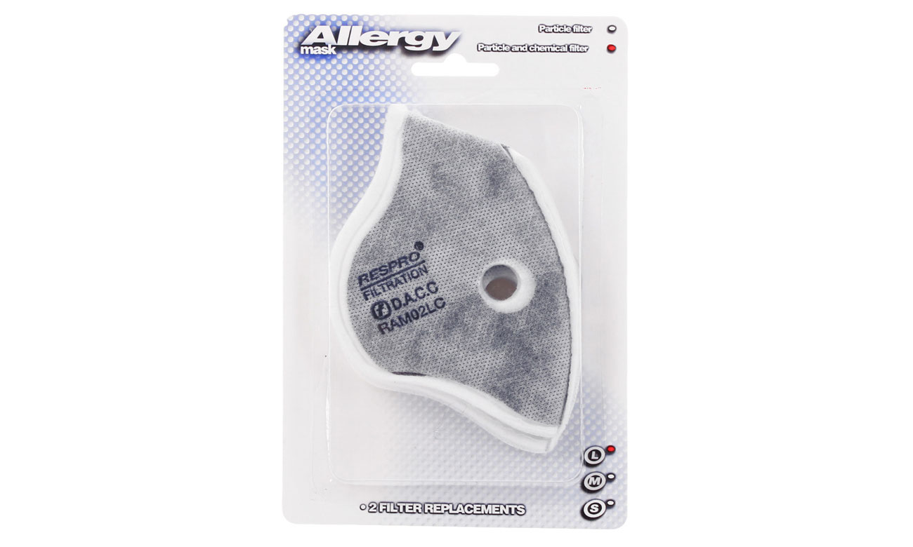 Respro Allergy Chemical Filter Pack S&M
