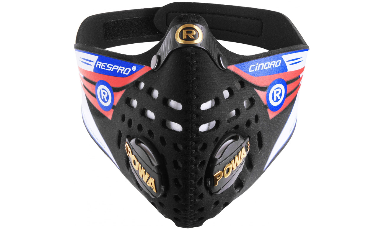 Maska Respro Cinqro black L