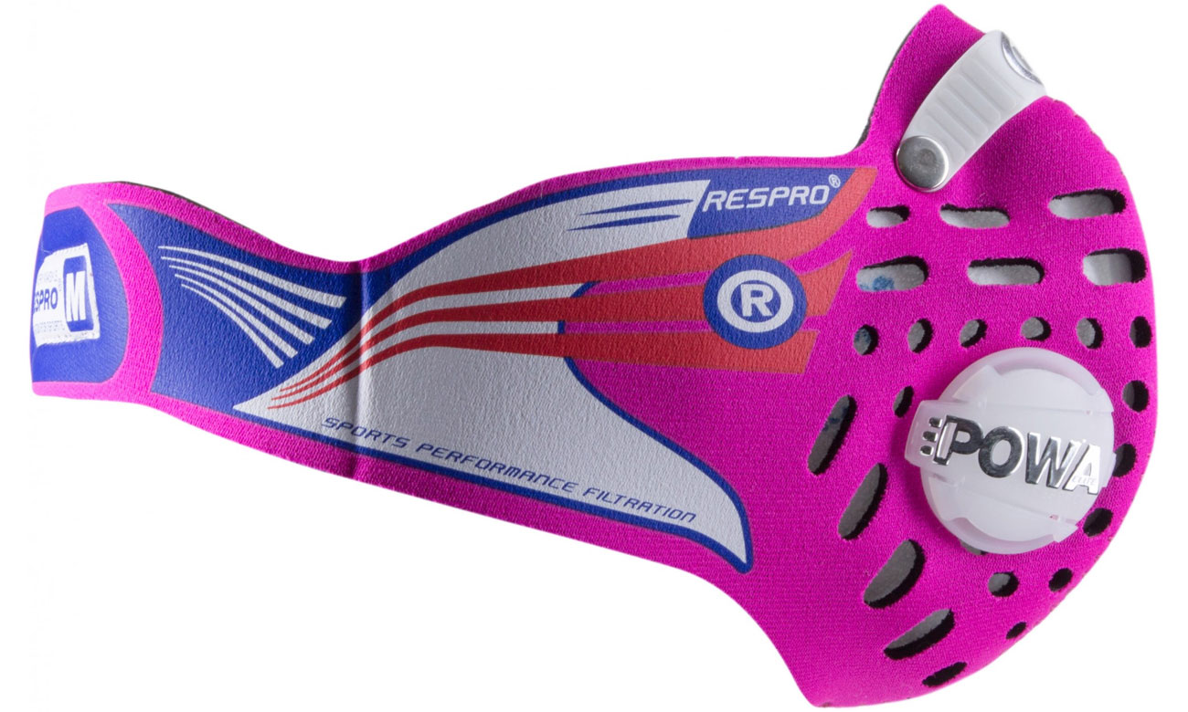 Maska przeciwsmogowa Respro Cinqro pink