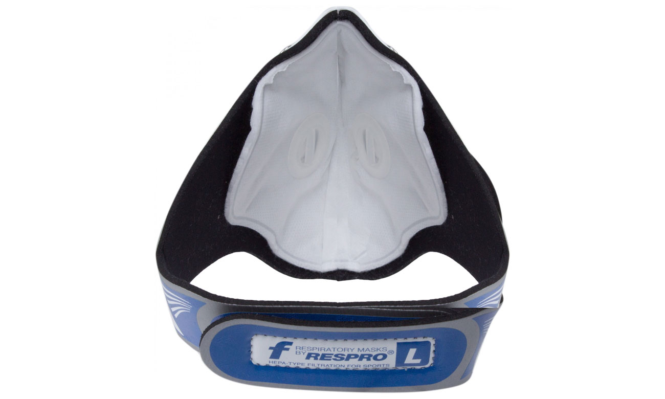 Maska antysmogowa Respro Cinqro silver L