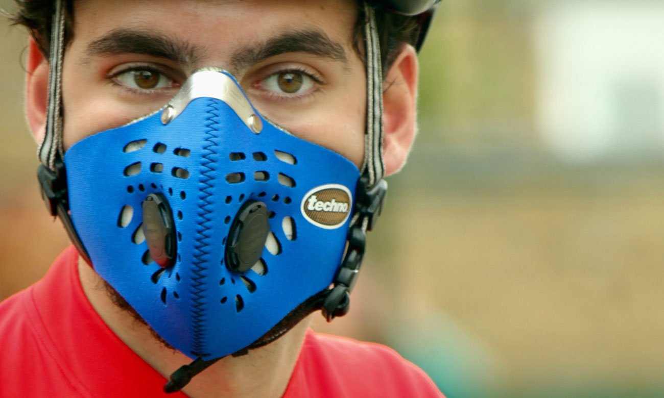 Maska przeciwsmogowa Respro Techno blue L