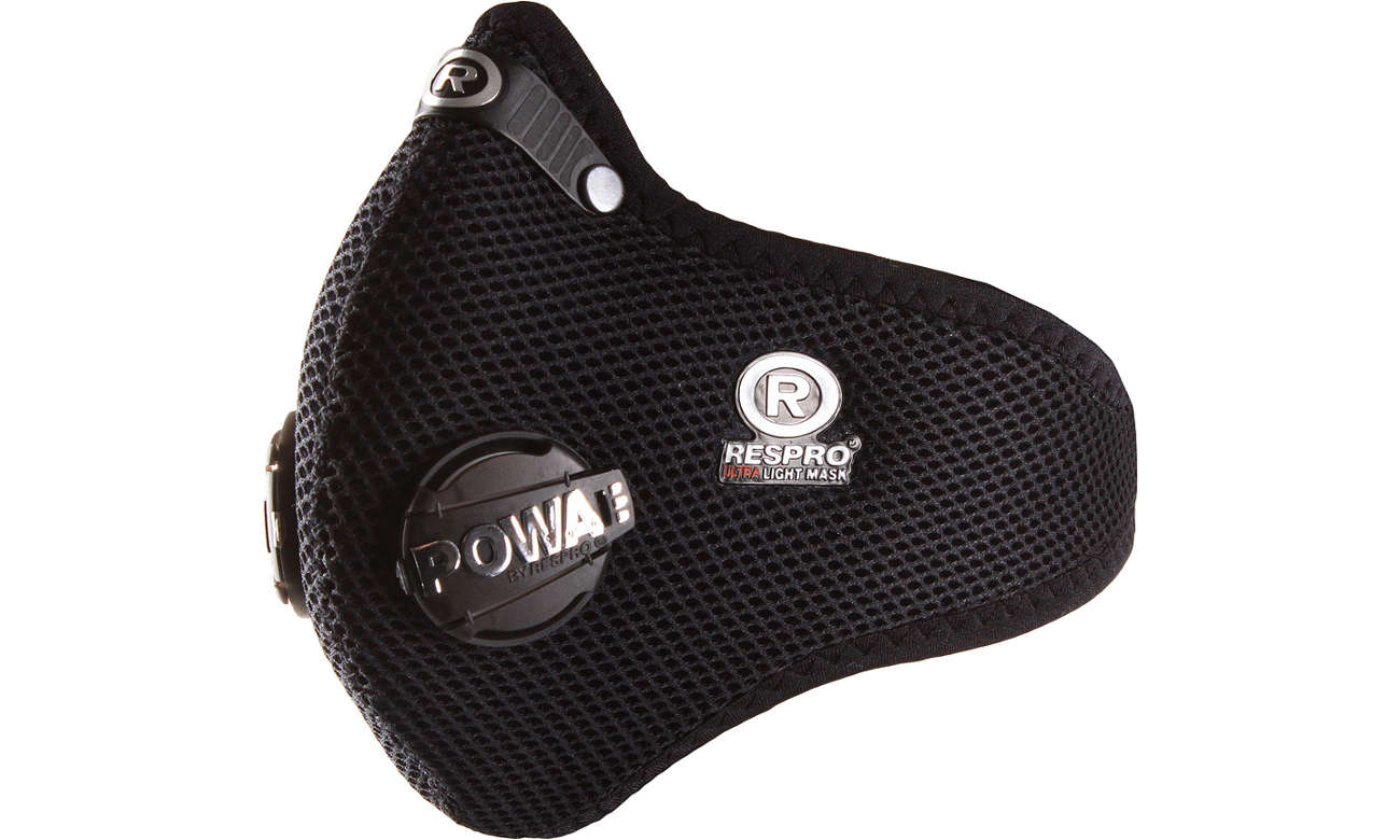 lekka maska antysmogowa Respro Ultralight black M