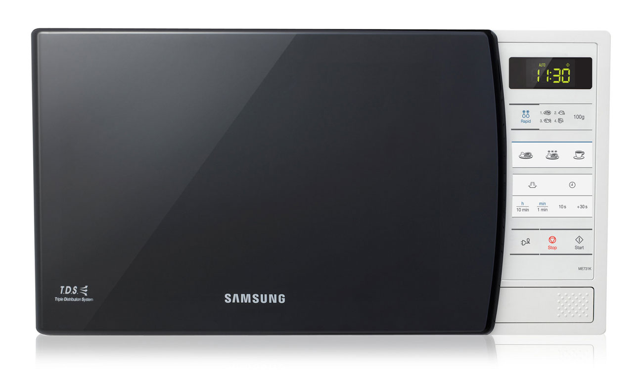 Sterowanie elektroniczne w kuchence mikrofalowej Samsung ME731K