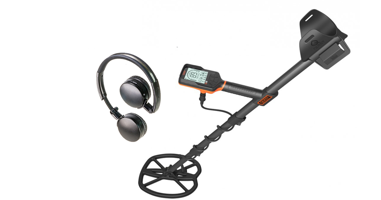 Wykrywacz metali Quest Q30 + i słuchawki
