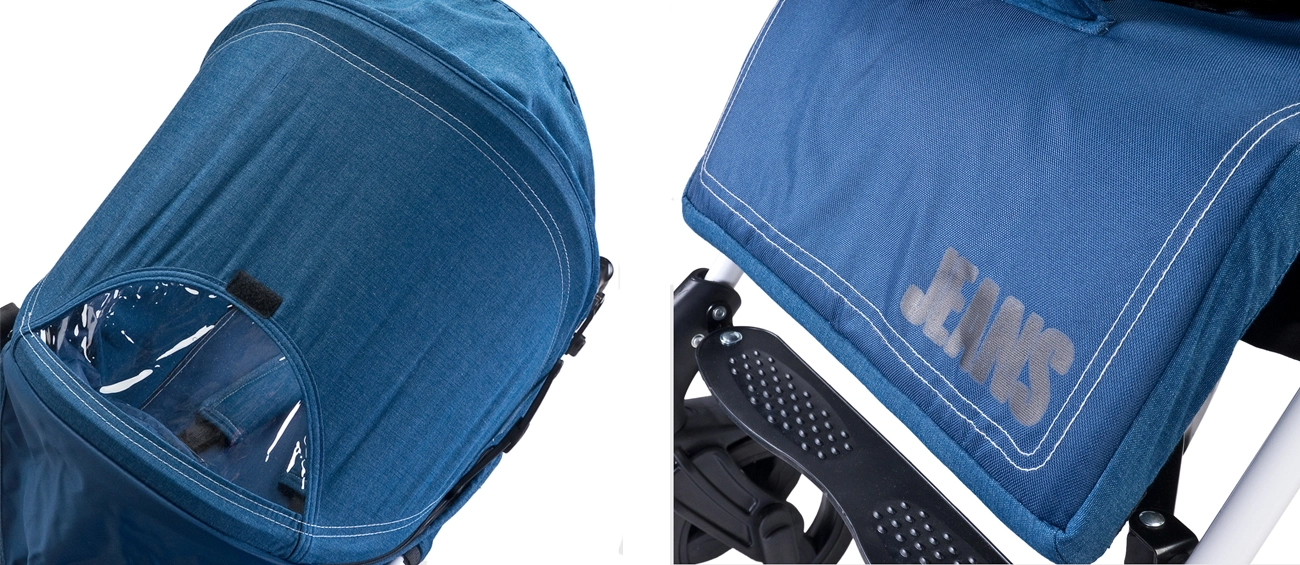 caretero jeans tani wózek spacerowy