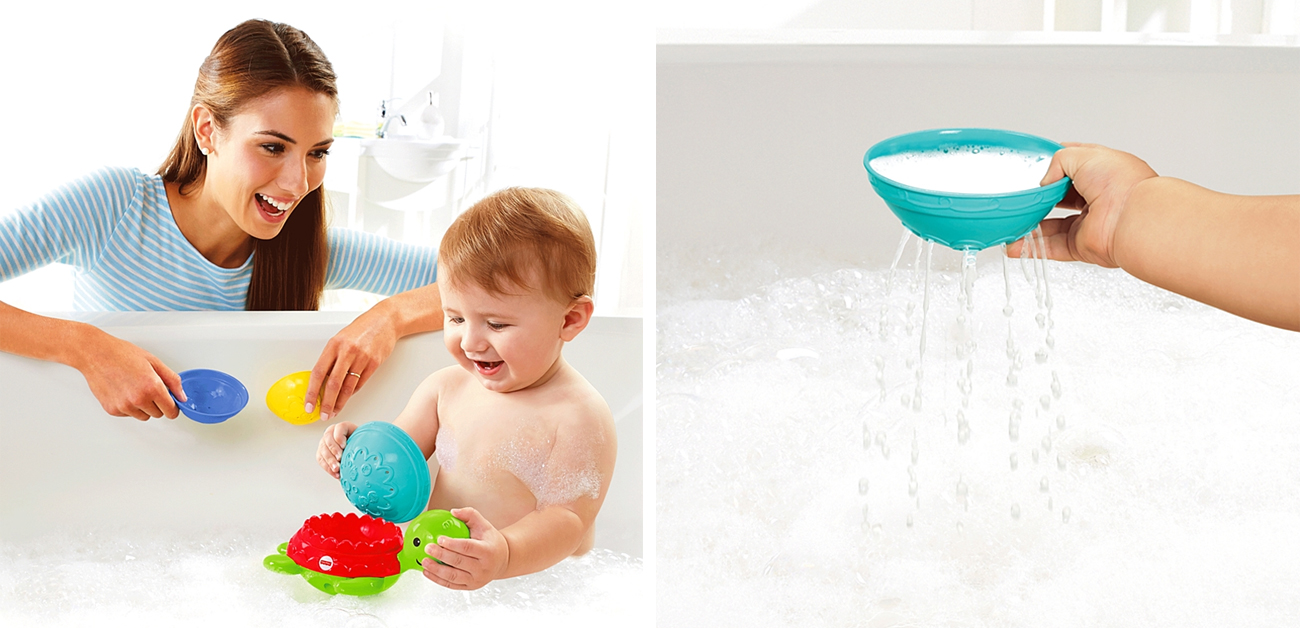 żółwik do kąpieli fisher price