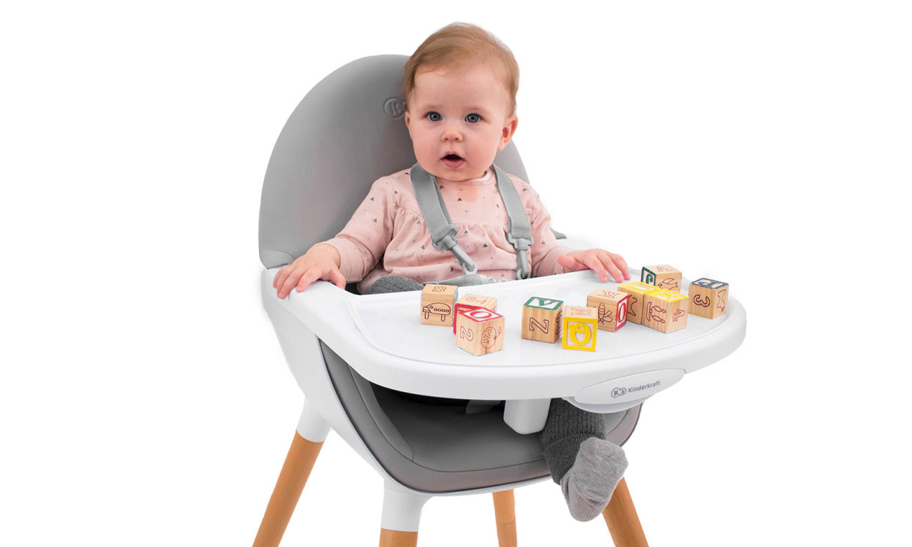 Krzesełko KinderKraft 2w1 Fini Full Black