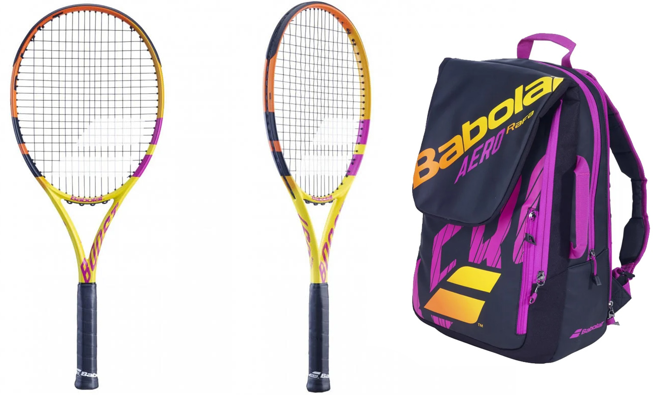 Babolat Rakieta Boost RAFA G2 plecak hybrydowy Pure Aero RAFA