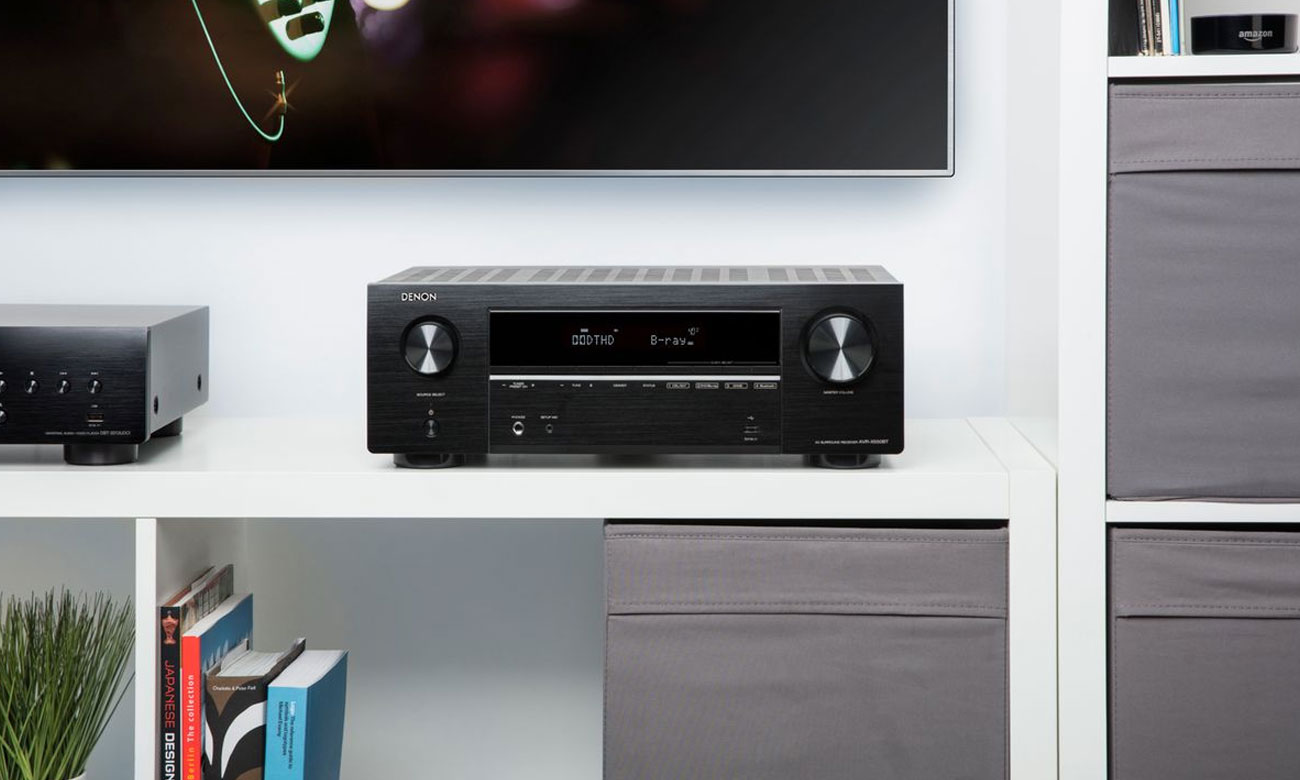 Zestaw kina domowego Cinematic AVR-X550BT Denon z Bluetooth