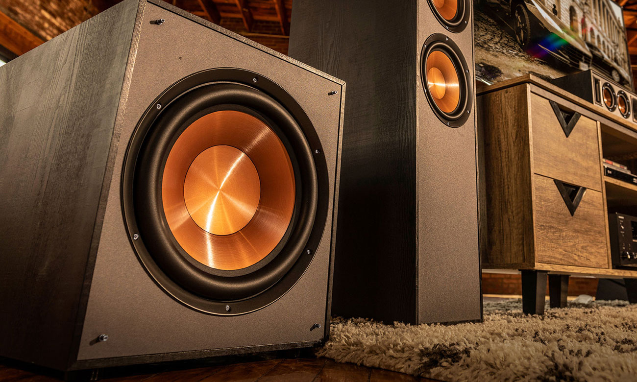 Subwoofer Klipsch R-100SW do zestawu kina domowego