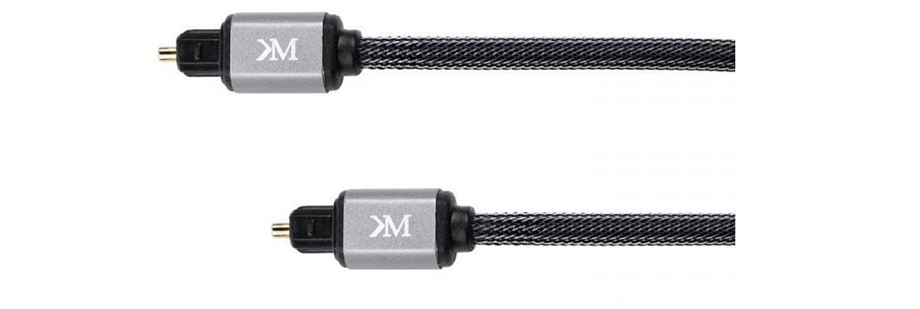 Kabel Kruger&Matz Optyczny TOSLINK-TOSLINK 1m