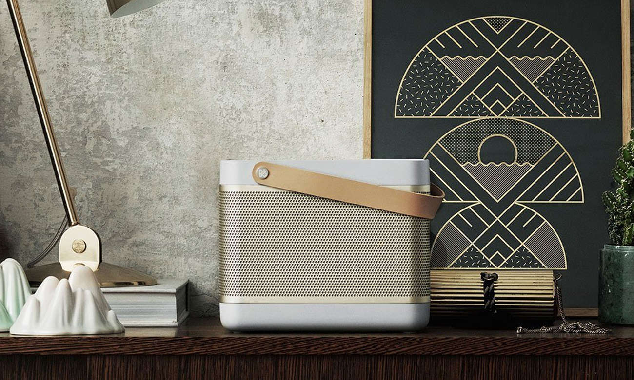 głośnik bezprzewodowy bluetooth Bang & Olufsen Beoplay Beolit 15 złoty