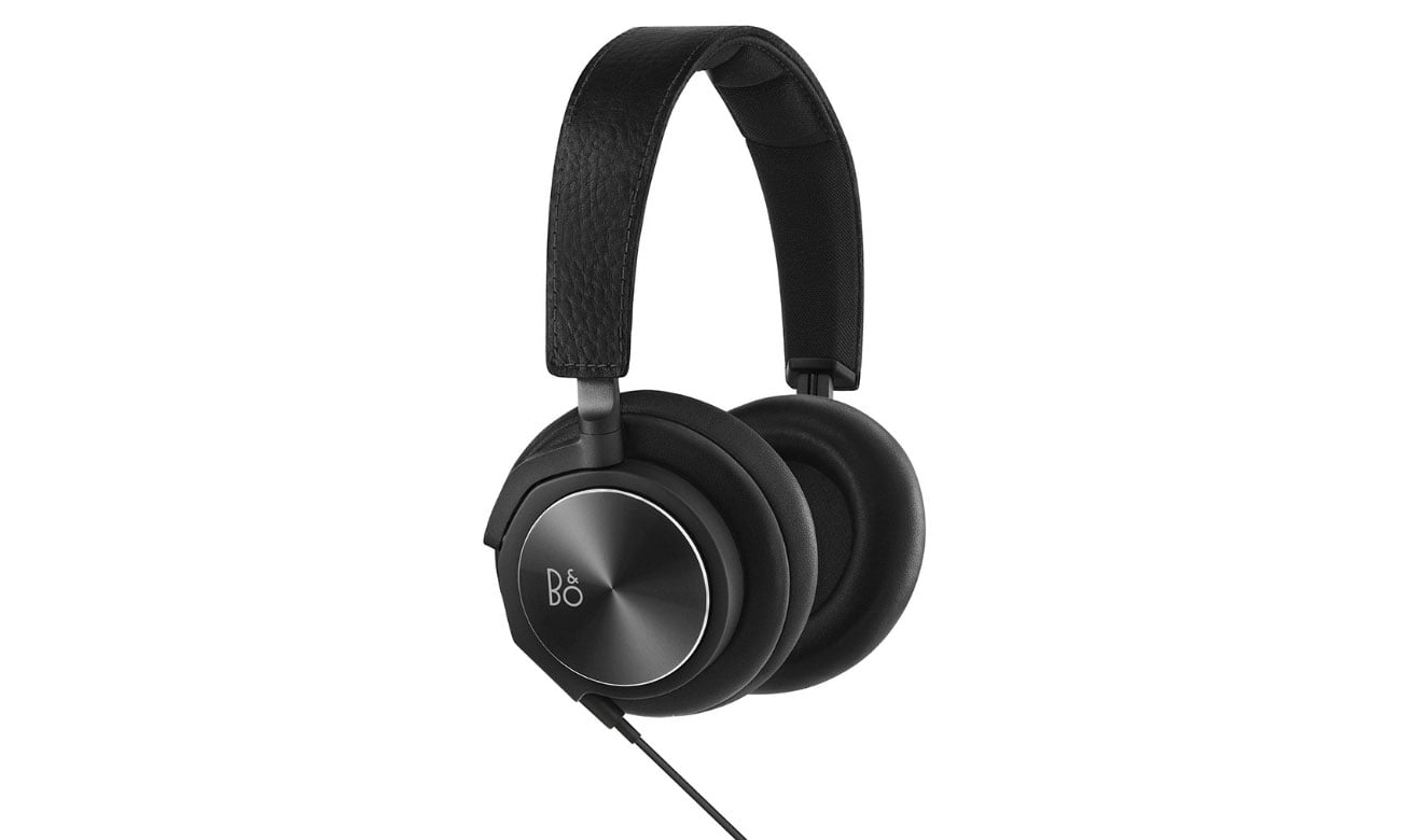Słuchawki przewodowe Bang & Olufsen BEOPLAY H6 Black Leather 
