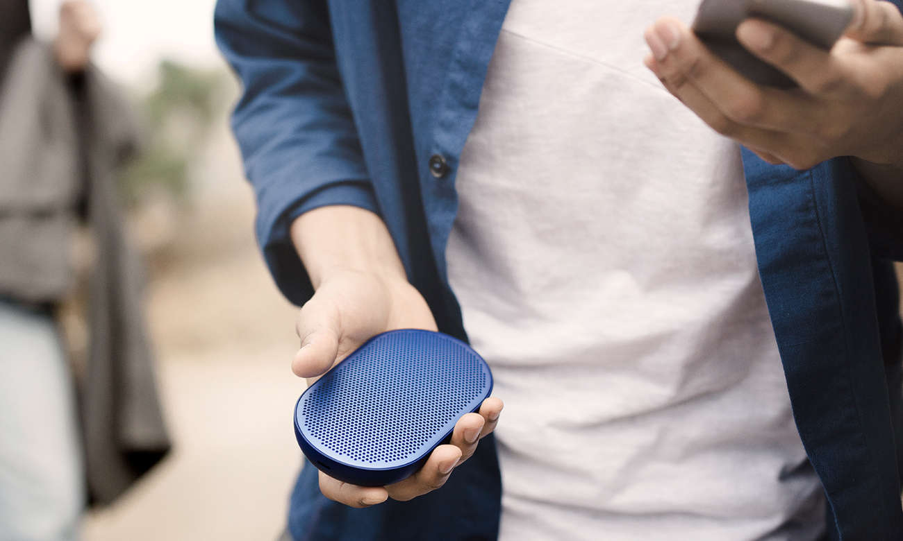 głośnik bezprzewodowy bluetooth Bang & Olufsen Beoplay P2 niebieski