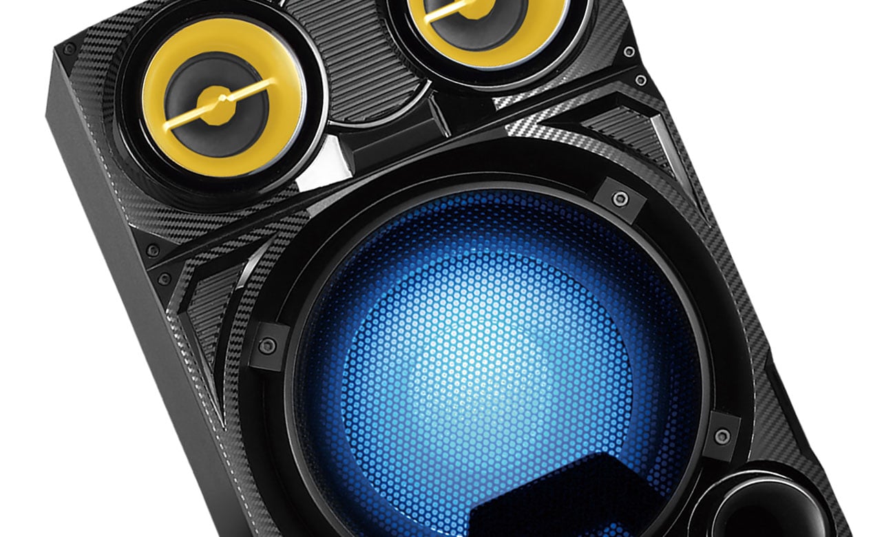 Złącza w mini wieży Blaupunkt MC200BT