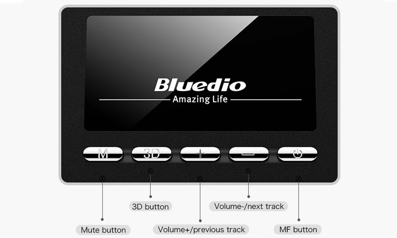 Wytrzymała obudowa głośnika Bluedio CS-4
