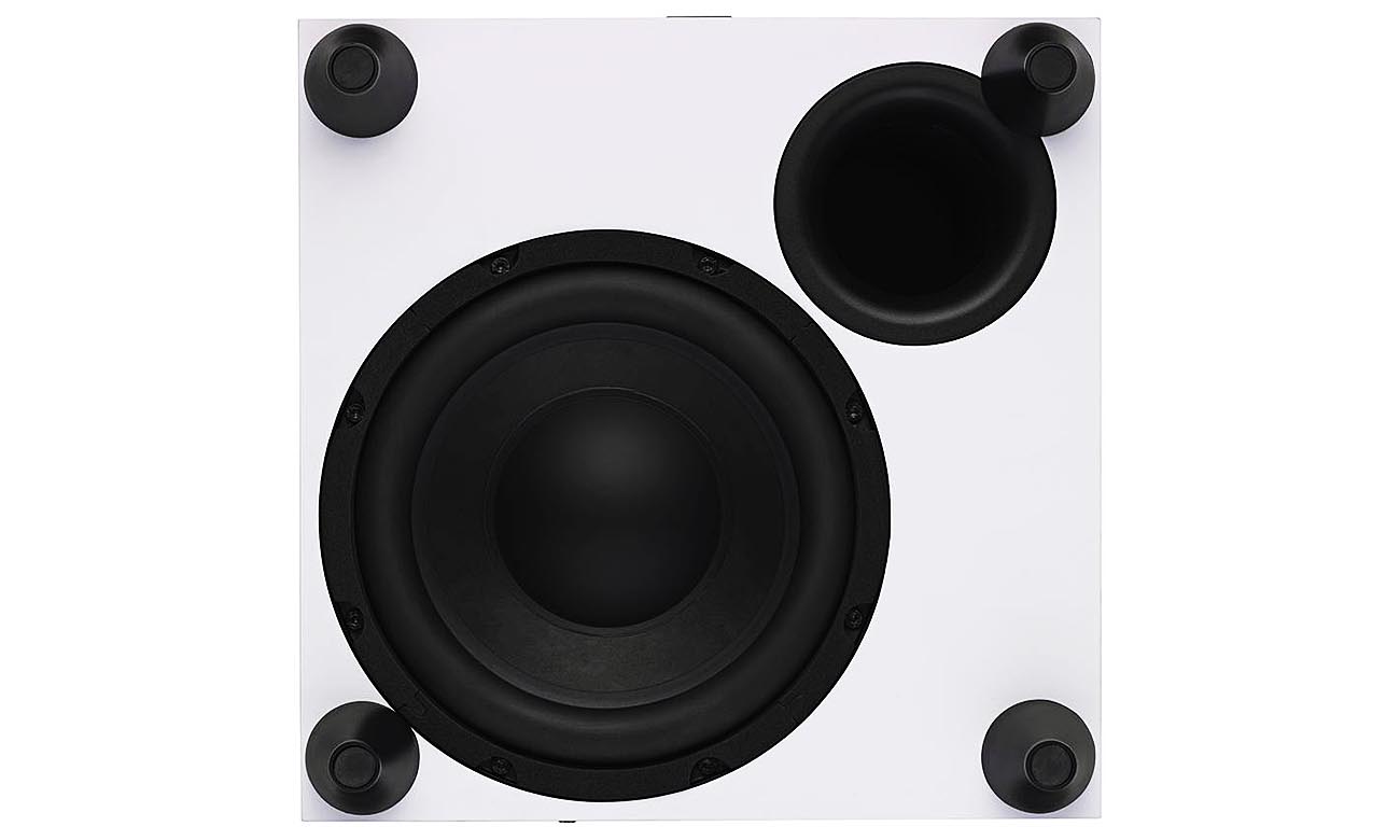 Elegancki i stylowy subwoofer Dali SUB C-8 D w kolorze czarnym