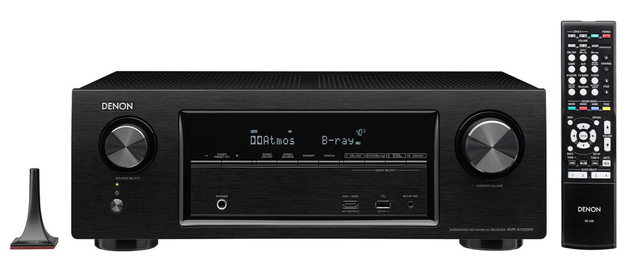 Obsługa 4k i HDR przez amplituner Denon AVR-X1300W z HDMI 2.0