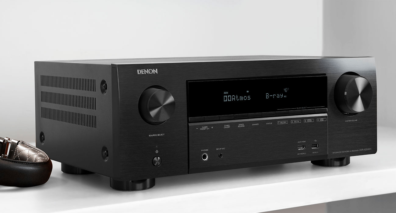 Amplituner sterowany przez Smart TV Denon AVR-X2500H