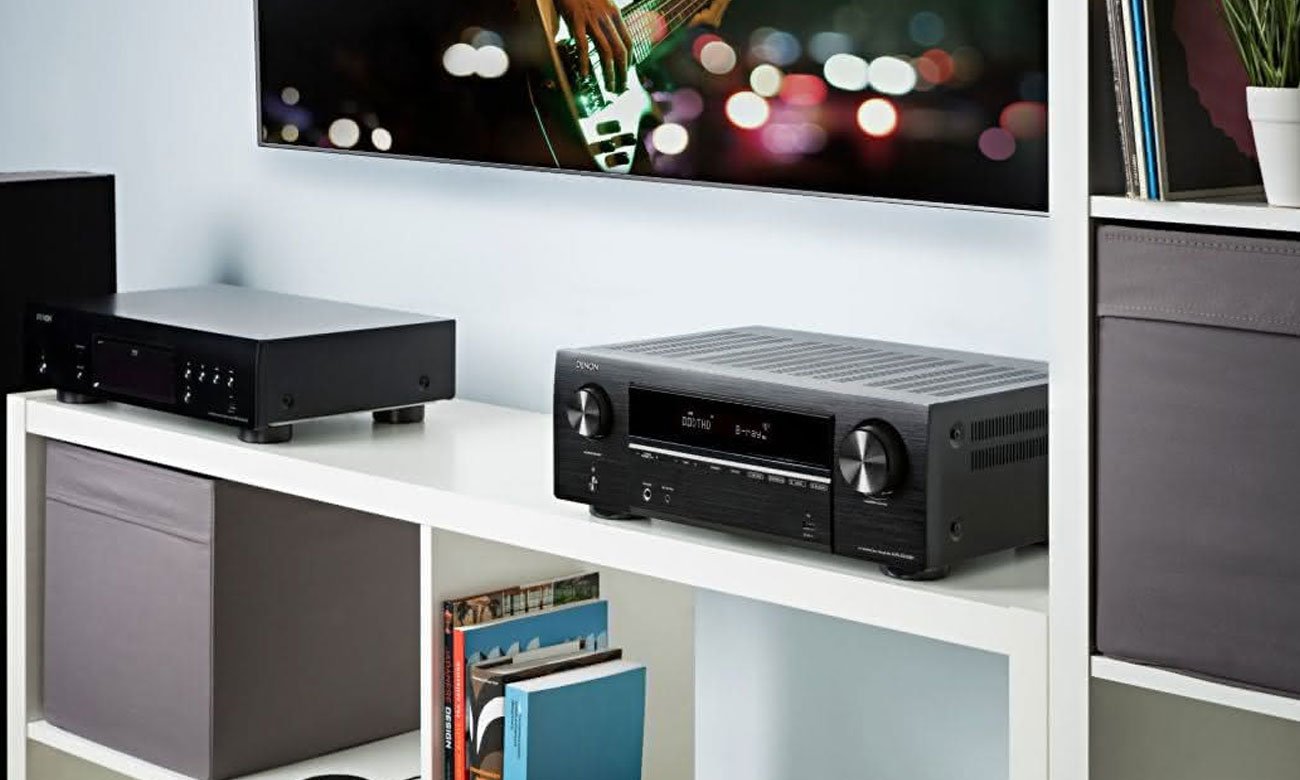 Amplituner kompatybilny z 4K Denon AVR-X550BT