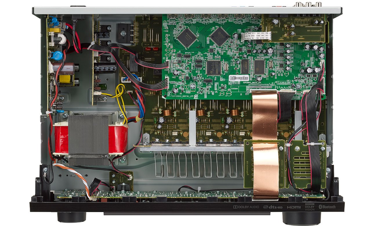 Budowa amlplitunera Denon AVR-X550BT