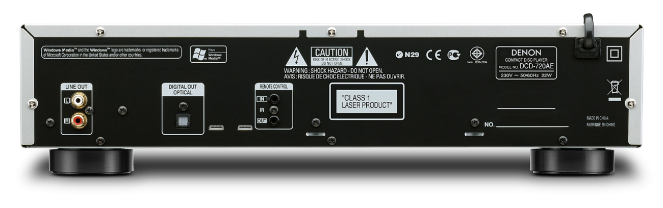 Odtwarzacz 32 bity Denon DCD-720AE czarny 